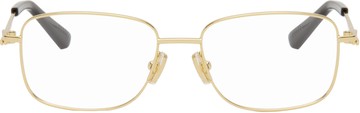 Bottega Veneta 金色 Split Ribbon 眼镜