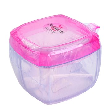 [家速配]晶晶二格調味盒-顏色隨機出貨