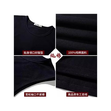 線條小狗無袖背心男女款夏季換裝小白小黃運動健身純棉情侶款衣服