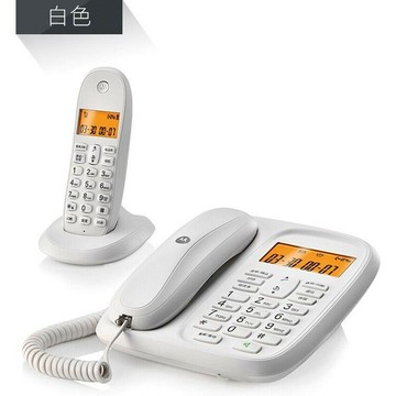 【工廠直銷 可打統編】摩托羅拉(Motorola)數字無繩電話機無線座機子母機一拖一辦公家用