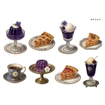 【9 月新品】20-150-0284 裁切紙 幻想復古浪漫喫茶