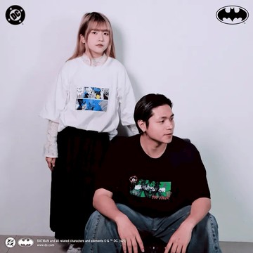 【DC漫畫】蝙蝠俠Batman T-Shirt-白色/黑色/黑色小丑【墊腳石】
