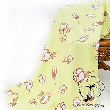 采棉居寢飾文化館 同花順四季毯-綠(大)