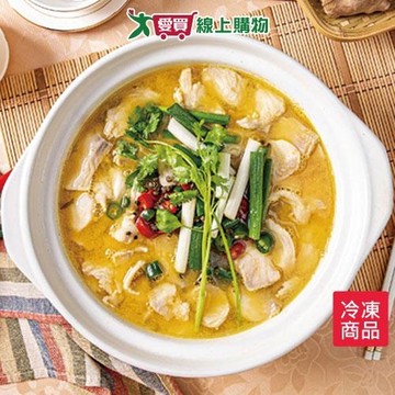 高利水產x稻香園金湯酸菜魚1100G/盒【愛買冷凍】