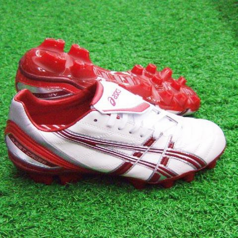 アリストクロス2 パールホワイト×ワインレッド 【asics