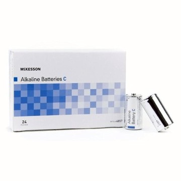 Alkaline Battery McKesson C Cell 1.5V Disposable 24 Pack 24 Count by McKesson