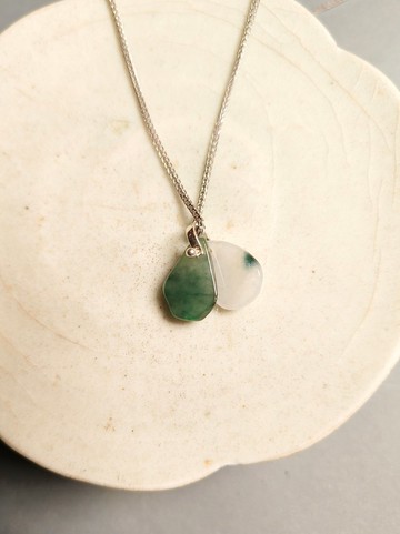 天然緬甸翡翠 水滴吊墜  男女適戴