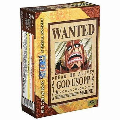 エンスカイ 8ピース ジグソーパズル ワンピース 手配書 ウソップ 18 2x25 7cm 8 037 通販 Lineポイント最大get Lineショッピング