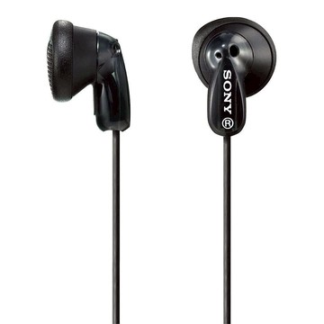 SONY 索尼 盈彩立體聲耳機  MDR-E9LP  黑色  1個