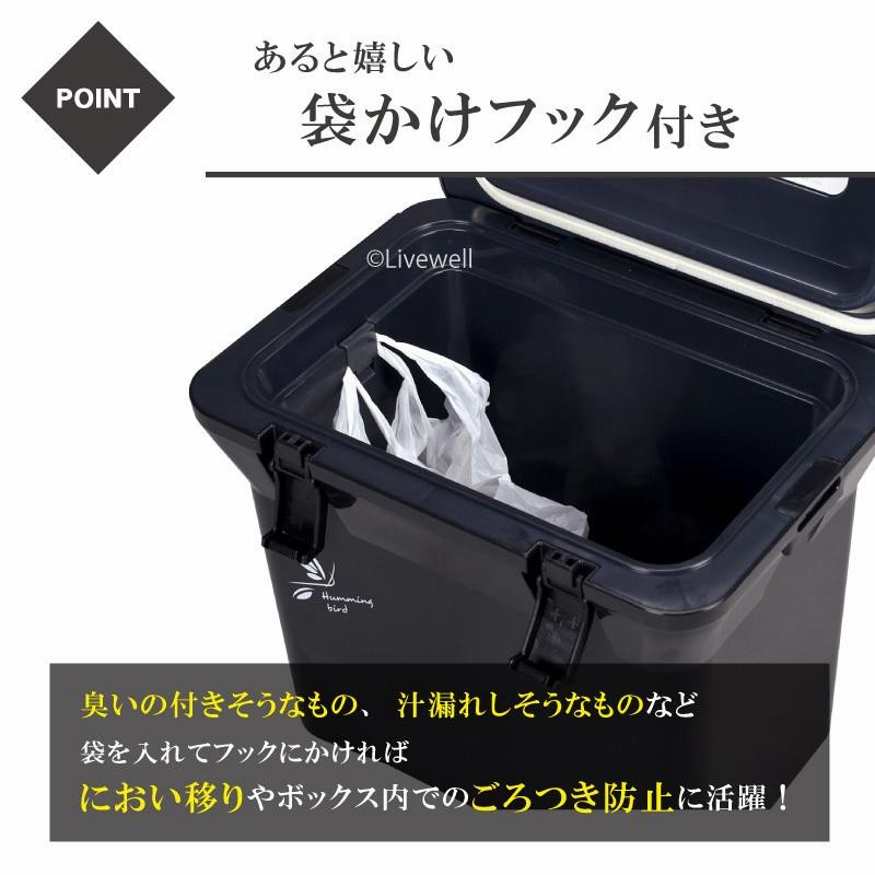 クーラーボックス 小型 保冷力 釣り ブラック おしゃれ