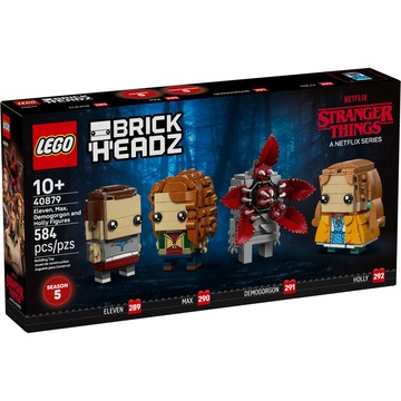 [樂享積木] LEGO 40879 伊萊雯、麥克絲、Demogorgon和荷莉玩偶 BrickHeadz系列