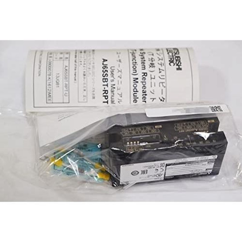 SALE／86%OFF】 AJ65SBT-RPT CC-Linkリピータ T分岐 ユニット 三菱電機 未使用品