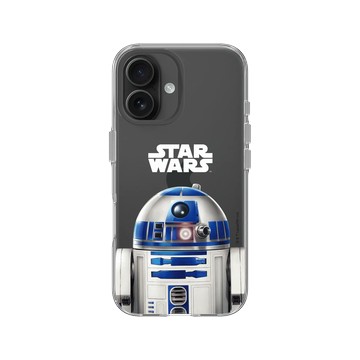 iPhone 16 Clear 透明 - 迪士尼-星際大戰 Star Wars - R2-D2-復古系列