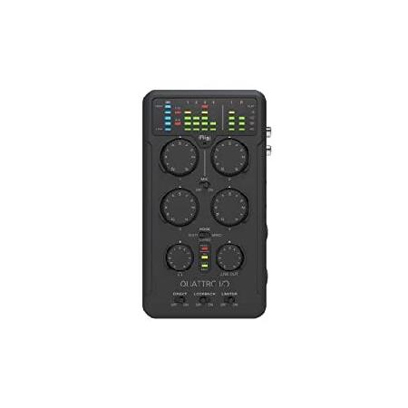 iRig Pro Quattro I O 4-input professional field recording interface and mixer並行輸入