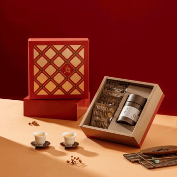 淡然有味-紅日典茶禮盒-國際得獎茶+手採原葉茶款/附提袋