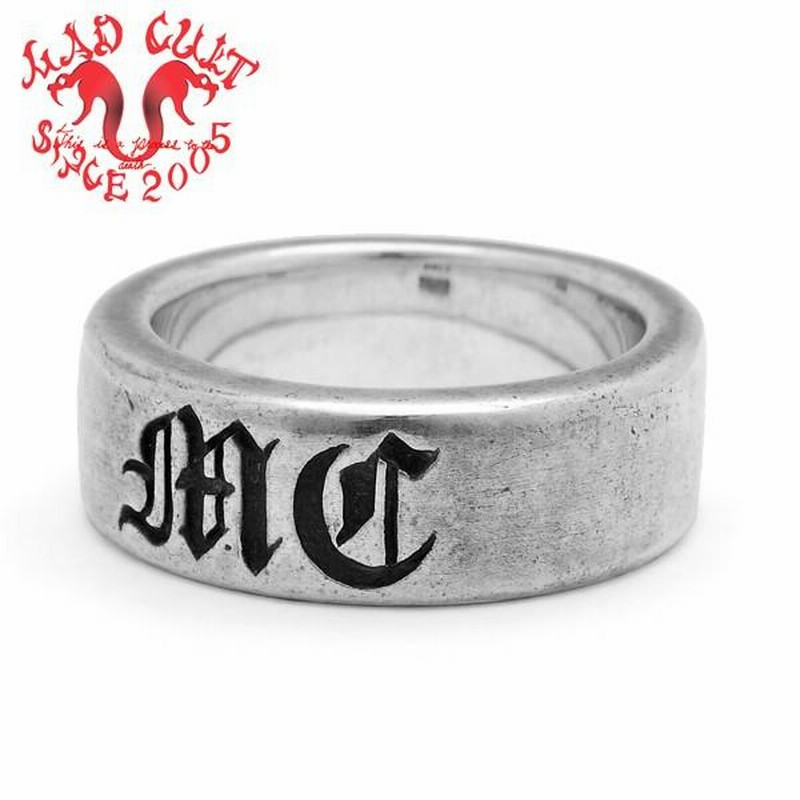 MAD CULT / マッドカルト Flat mc ring / フラットmc リング R-25