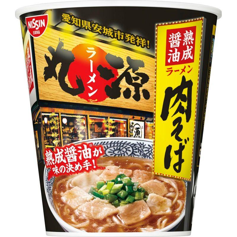 日清食品 丸源ラーメン 熟成醤油 肉そば 97g×12個