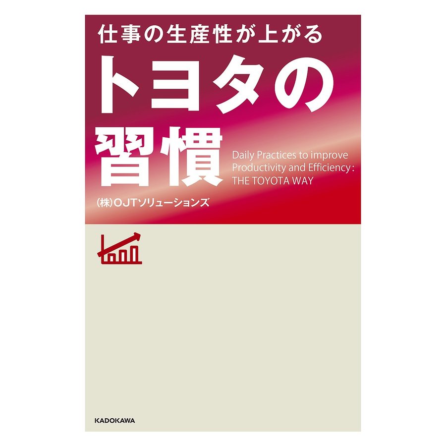 仕事の生産性が上がるトヨタの習慣