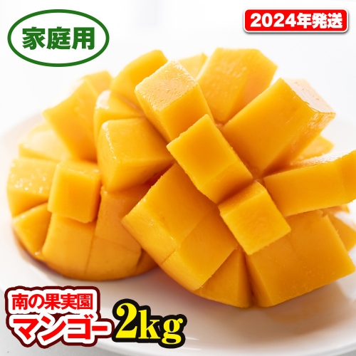 南の果実園　完熟マンゴー　家庭用2kg