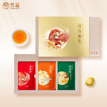 【快速出貨】【芳茲】頂級饗宴-雞魚蜆(常溫)禮盒款 3+3+3包 /盒 (附贈精美提袋)