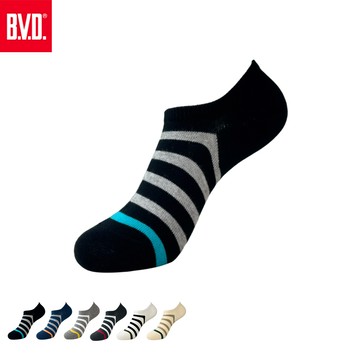 【BVD】撞色直角男踝襪-黑色 B654 短襪 低口 男襪 襪子