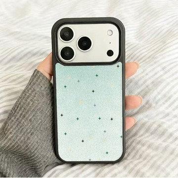 ✨防摔手機殼✨綠色星點用iphone17promax蘋果16華為mate70/60/50/30pro手機殼p7