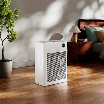 公司貨 免運 可開票 工廠直銷 米小獸貓毛空氣凈化器除毛除異味UV抑菌雙面超大吸力浮毛灰塵凈化 出貨快CH1090