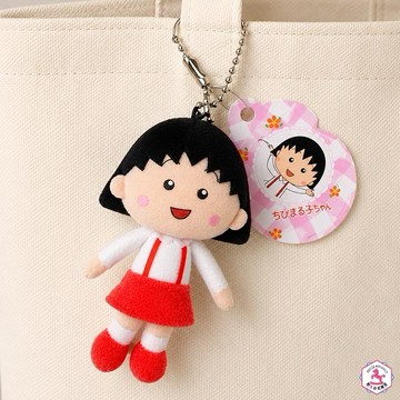 【野馬日式雜貨】櫻桃小丸子 隨行吊飾玩偶 [快速出貨]