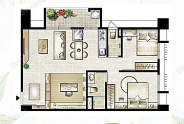 華勛黃昏市場3年屋2+1房車｜桃園市中壢區晉元路
