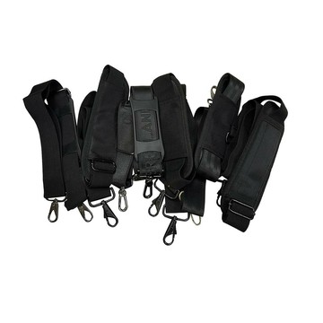 ~雪黛屋~LIAN 肩背帶尼龍織帶包袋公文包補充鐵扣肩背帶#7552