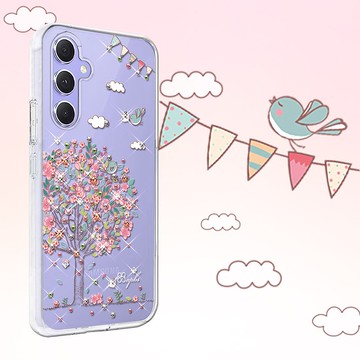 Samsung Galaxy A55/A54/A53/A35 輕薄軍規防摔水晶殼-相愛