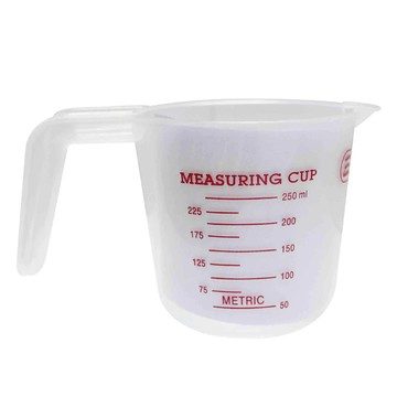 三箭 tr-250c量杯 透明耐熱材質 輕鬆掌握用量  250  1入