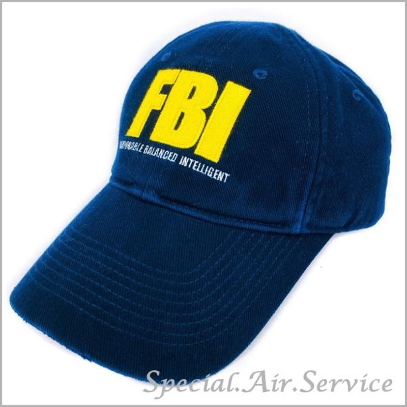 BALENCIAGA バレンシアガ コットンキャップ HAT FBI CAP ネイビー ...