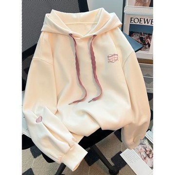 女童加絨衛衣2025新款洋氣童裝秋季連帽兒童上衣時髦女大童春秋款