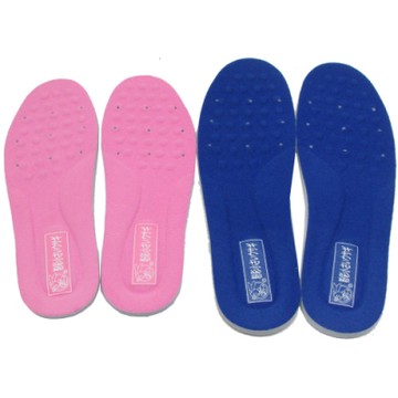 月陽超值2入台灣製造專利厚10mm乳膠通用型按摩可裁剪透氣減震鞋墊(2AC097)