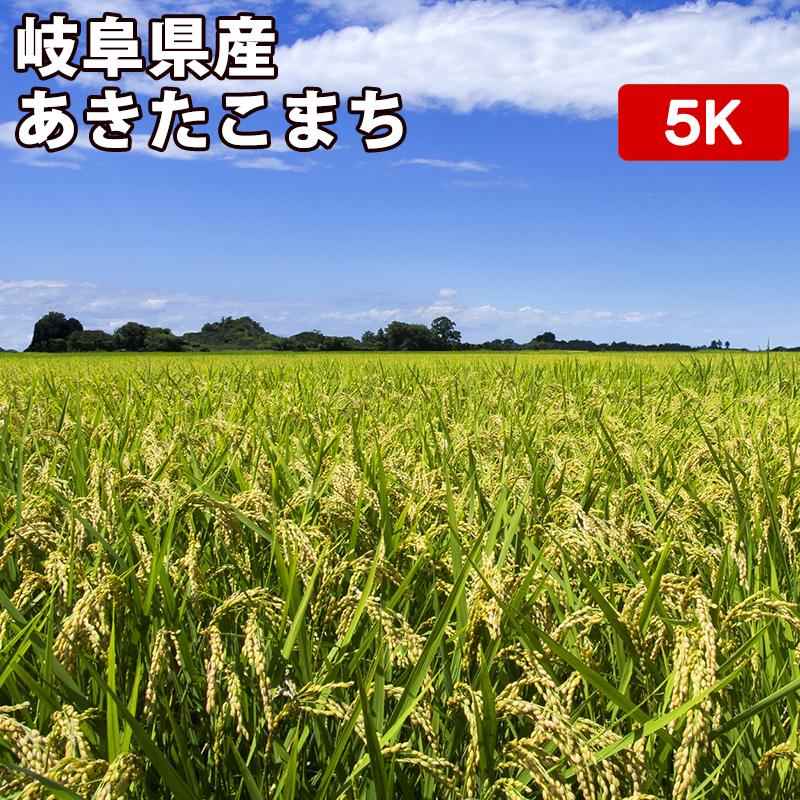 新米 令和5年産 玄米 5kg 真空パック（5kg×1袋）岐阜県産 あきたこまち 令和5年産 精米無料 真空無料 送料無料 米 お米 白米