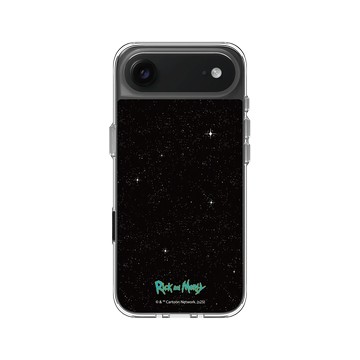 iPhone Air Clear Case（相機按鈕） 透明 - 瑞克和莫蒂 Rick and Morty - Logo