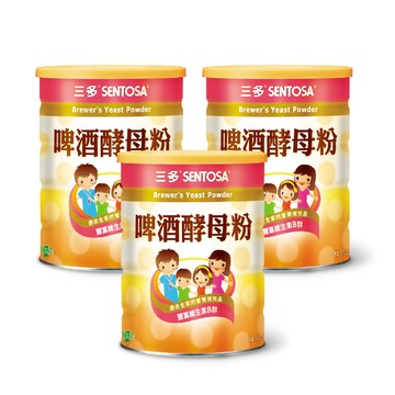 《三多》健康系列-啤 酒酵母粉(400g x 3罐)