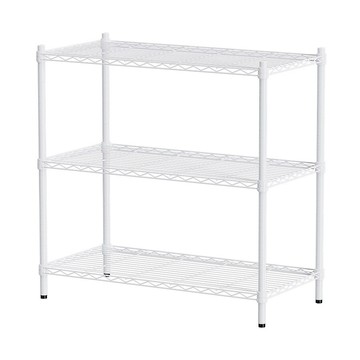 dayneeds 日需百備 輕型烤漆架  90 x 35 x 90cm  白色  3層