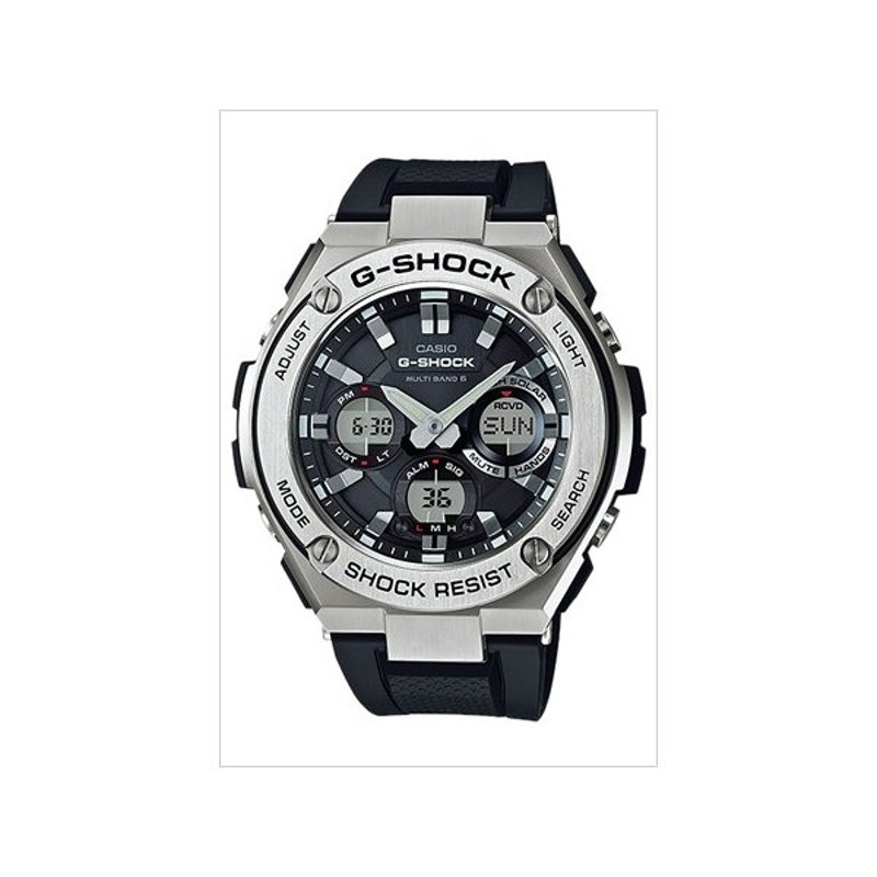 カシオ 腕時計 CASIO 時計 G ショック Gスチール GST-W110-1AJF