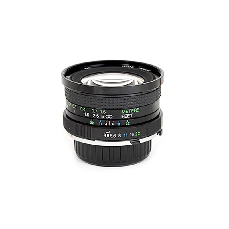 ミノルタMDマウント ビビター製ワイドアングルMC19mm F3.8☆Vivitar