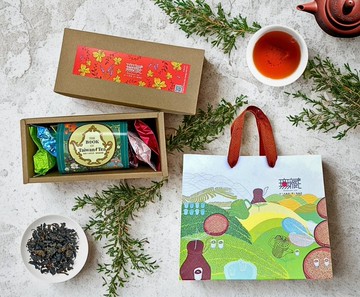 Z4【無藏】臺灣十大特色茶風味輪低碳禮盒 環保補充包 永續茶葉