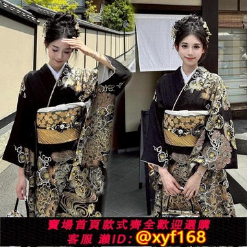 {可打統編 保固一年}神明少女日本和服黑道千金改良日式寫真洋裝正裝傳統攝影拍照服