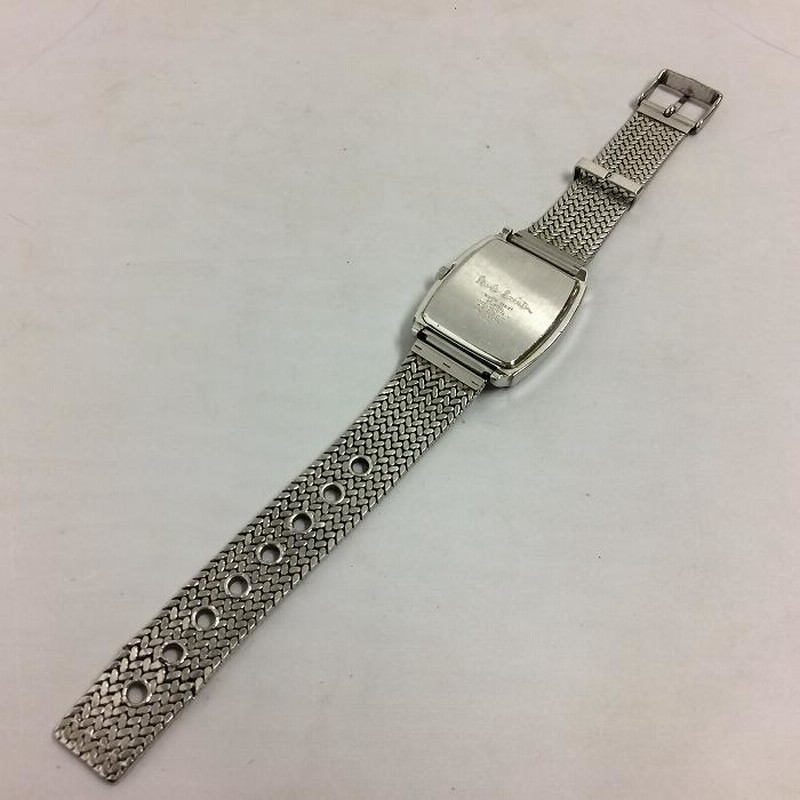 中古】ポールスミス メンズ腕時計 クオーツ シルバー 1022 H21076[jggW 