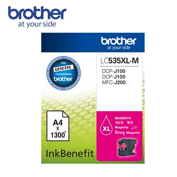 Brother LC535XL-M 原廠紅色墨水匣