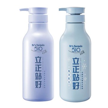 【台塑生醫 Dr’s Formula】妝模作樣順直水感洗髮精600g / 立正站好深層控油豐盈洗髮精(酷涼/一般)600g-任選1瓶