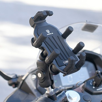 免運??手機支架2024新款電瓶摩托車自行車外賣防震導航固定手機架