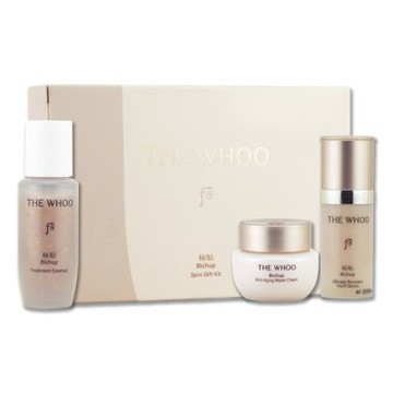(即期品)Whoo 后 重生秘帖NAD珍藏3件組（秘帖循環精華 15ml + 重生秘帖 10ml + 重生秘帖光澤霜 10ml）（效期至2027年03月）
