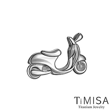 TiMISA 鈦機車 純鈦墜飾