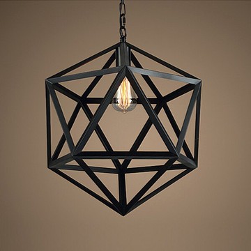 【威森家居】美式 鐵架六角吊燈 現貨原木工業風現代簡約復古吸頂燈吊燈壁燈大廳客廳臥室陽台燈具LED設計師 L170518